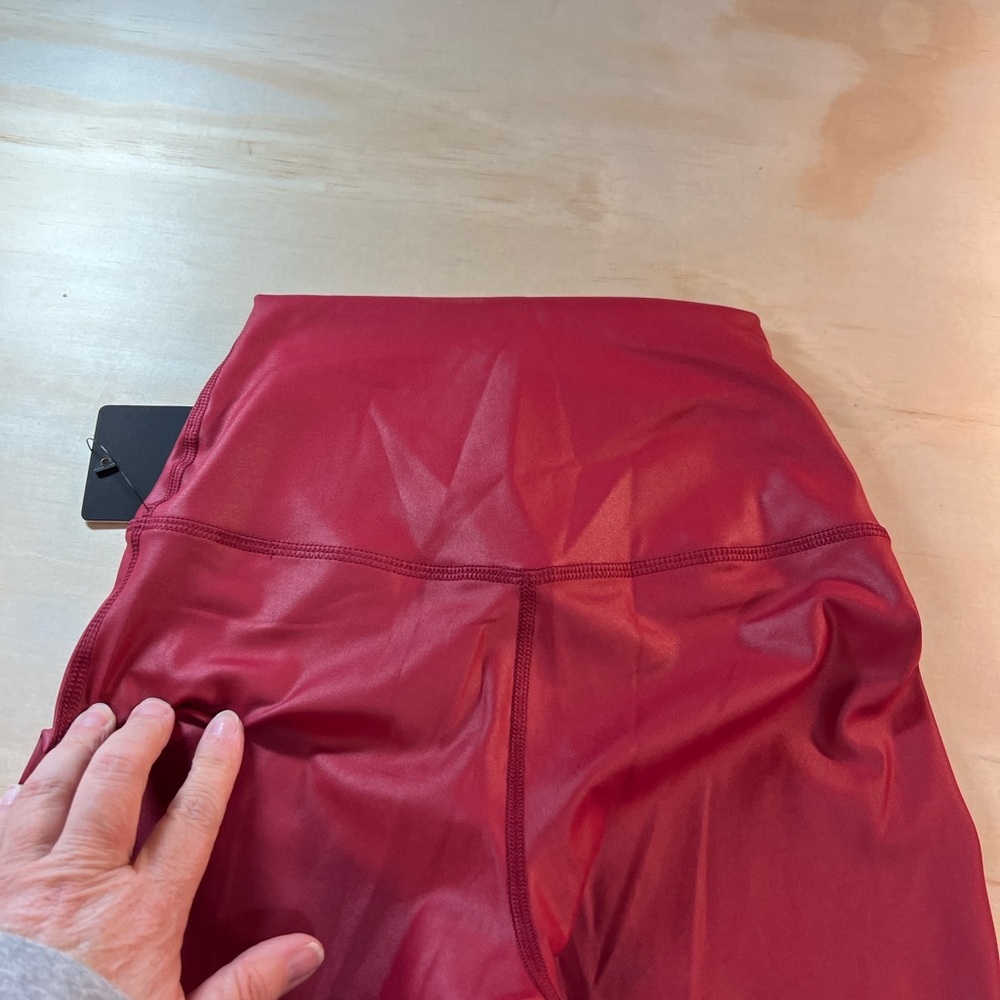 90 Degree By Reflex  Rhubarb Simmer Flare Leggings Sz XS - Picture 7 of 7